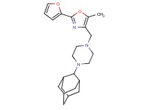 1-(2-adamantyl)-4-{[2-(2-furyl)-5-methyl-1,3-oxazol-4-yl]methyl}piperazine