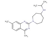 1-(4,7-dimethyl-2-quinazolinyl)-N-isopropyl-4-azepanamine