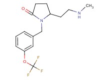 5-[2-(methylamino)ethyl]-1-[3-(trifluoromethoxy)benzyl]-2-pyrrolidinone
