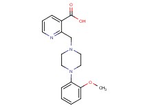 2-{[4-(2-methoxyphenyl)piperazin-1-yl]methyl}nicotinic acid