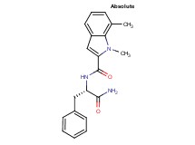 N-[(1,7-dimethyl-1H-indol-2-yl)carbonyl]-L-phenylalaninamide