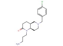 rel-(4aS,8aR)-1-(3-aminopropyl)-6-(4-chlorobenzyl)octahydro-1,6-naphthyridin-2(1H)-one dihydrochloride