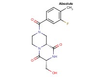 (3R,9aR)-8-(3-fluoro-4-methylbenzoyl)-3-(hydroxymethyl)tetrahydro-2H-pyrazino[1,2-a]pyrazine-1,4(3H,6H)-dione