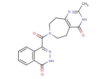2-methyl-7-[(4-oxo-3,4-dihydrophthalazin-1-yl)carbonyl]-3,5,6,7,8,9-hexahydro-4H-pyrimido[4,5-d]azepin-4-one