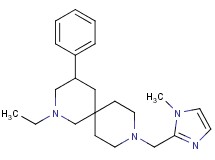 2-ethyl-9-[(1-methyl-1H-imidazol-2-yl)methyl]-4-phenyl-2,9-diazaspiro[5.5]undecane
