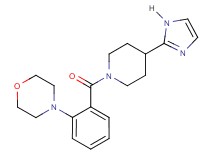 4-(2-{[4-(1H-imidazol-2-yl)piperidin-1-yl]carbonyl}phenyl)morpholine