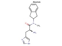 N-(2,3-dihydro-1H-inden-2-yl)-N-methyl-L-histidinamide dihydrochloride