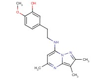 2-methoxy-5-{2-[(2,3,5-trimethylpyrazolo[1,5-a]pyrimidin-7-yl)amino]ethyl}phenol