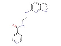 N-[2-(1H-pyrrolo[2,3-b]pyridin-6-ylamino)ethyl]isonicotinamide
