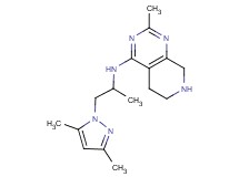 N-[2-(3,5-dimethyl-1H-pyrazol-1-yl)-1-methylethyl]-2-methyl-5,6,7,8-tetrahydropyrido[3,4-d]pyrimidin-4-amine