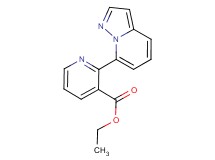 ethyl 2-pyrazolo[1,5-a]pyridin-7-ylnicotinate
