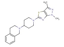 2-[1-(1,3-dimethyl-1H-pyrazolo[3,4-d][1,3]thiazol-5-yl)piperidin-4-yl]-1,2,3,4-tetrahydroisoquinoline