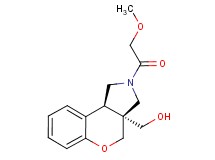 [(3aS*,9bS*)-2-(methoxyacetyl)-1,2,3,9b-tetrahydrochromeno[3,4-c]pyrrol-3a(4H)-yl]methanol