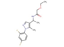 N-{1-[1-(2,4-difluorophenyl)-5-methyl-1H-pyrazol-4-yl]ethyl}-2-ethoxyacetamide