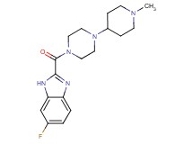 6-fluoro-2-{[4-(1-methylpiperidin-4-yl)piperazin-1-yl]carbonyl}-1H-benzimidazole