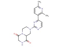 8-[4-(2,6-dimethylpyridin-3-yl)pyrimidin-2-yl]tetrahydro-2H-pyrazino[1,2-a]pyrazine-1,4(3H,6H)-dione