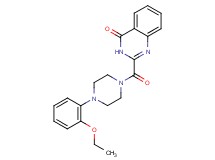 2-{[4-(2-ethoxyphenyl)-1-piperazinyl]carbonyl}-4(3H)-quinazolinone trifluoroacetate