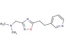 N,N-dimethyl-1-[5-(2-pyridin-3-ylethyl)-1,2,4-oxadiazol-3-yl]methanamine