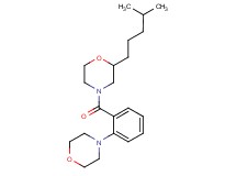 2-(4-methylpentyl)-4-[2-(4-morpholinyl)benzoyl]morpholine