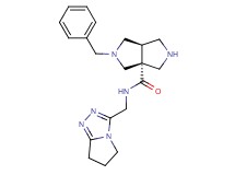 (3aR*,6aR*)-2-benzyl-N-(6,7-dihydro-5H-pyrrolo[2,1-c][1,2,4]triazol-3-ylmethyl)hexahydropyrrolo[3,4-c]pyrrole-3a(1H)-carboxamide