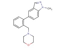 1-methyl-5-[2-(morpholin-4-ylmethyl)phenyl]-1H-indazole