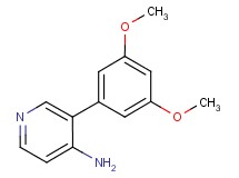 3-(3,5-dimethoxyphenyl)pyridin-4-amine