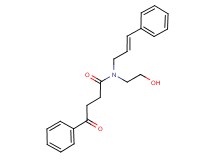 N-(2-hydroxyethyl)-4-oxo-4-phenyl-N-[(2E)-3-phenylprop-2-en-1-yl]butanamide