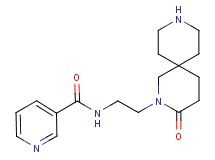 N-[2-(3-oxo-2,9-diazaspiro[5.5]undec-2-yl)ethyl]nicotinamide hydrochloride
