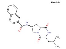 N-[(3R,7S,8aS)-3-isobutyl-1,4-dioxooctahydropyrrolo[1,2-a]pyrazin-7-yl]-2-naphthamide