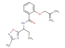 N-[1-(3-methyl-1,2,4-oxadiazol-5-yl)propyl]-2-[(2-methylprop-2-en-1-yl)oxy]benzamide