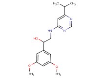 1-(3,5-dimethoxyphenyl)-2-[(6-isopropylpyrimidin-4-yl)amino]ethanol