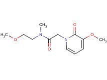 N-(2-methoxyethyl)-2-(3-methoxy-2-oxopyridin-1(2H)-yl)-N-methylacetamide