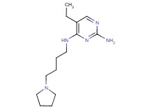 5-ethyl-N~4~-(4-pyrrolidin-1-ylbutyl)pyrimidine-2,4-diamine