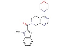 7-[(1-methyl-1H-indol-2-yl)carbonyl]-4-morpholin-4-yl-5,6,7,8-tetrahydropyrido[3,4-d]pyrimidine