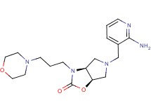 (3aS*,6aR*)-5-[(2-aminopyridin-3-yl)methyl]-3-(3-morpholin-4-ylpropyl)hexahydro-2H-pyrrolo[3,4-d][1,3]oxazol-2-one