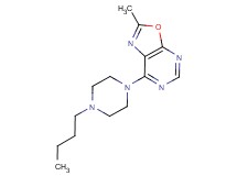 7-(4-butylpiperazin-1-yl)-2-methyl[1,3]oxazolo[5,4-d]pyrimidine