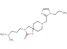 3-[3-(dimethylamino)propyl]-8-[(1-propyl-1H-imidazol-2-yl)methyl]-1-oxa-3,8-diazaspiro[4.5]decan-2-one