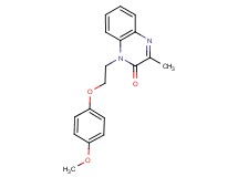 1-[2-(4-methoxyphenoxy)ethyl]-3-methylquinoxalin-2(1H)-one