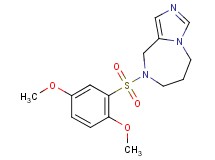 8-[(2,5-dimethoxyphenyl)sulfonyl]-6,7,8,9-tetrahydro-5H-imidazo[1,5-a][1,4]diazepine