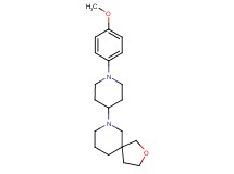 7-[1-(4-methoxyphenyl)piperidin-4-yl]-2-oxa-7-azaspiro[4.5]decane
