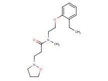 N-[2-(2-ethylphenoxy)ethyl]-3-isoxazolidin-2-yl-N-methylpropanamide