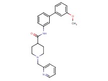 N-(3'-methoxy-3-biphenylyl)-1-(2-pyridinylmethyl)-4-piperidinecarboxamide