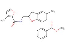 methyl 2-(5-methyl-2-{[(3-methyl-2-furoyl)amino]methyl}-2,3-dihydro-1-benzofuran-7-yl)benzoate