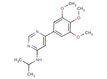 N-isopropyl-6-(3,4,5-trimethoxyphenyl)pyrimidin-4-amine