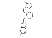 1-(2-{1-[(5-chloro-1,3-benzoxazol-2-yl)methyl]-2-piperidinyl}ethyl)-2-pyrrolidinone