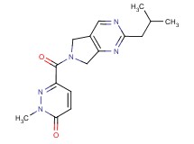 6-[(2-isobutyl-5,7-dihydro-6H-pyrrolo[3,4-d]pyrimidin-6-yl)carbonyl]-2-methylpyridazin-3(2H)-one