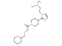 N,N-dimethyl-2-(2-{1-[(tetrahydro-2H-pyran-2-ylmethoxy)acetyl]piperidin-4-yl}-1H-imidazol-1-yl)ethanamine