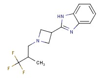 2-[1-(3,3,3-trifluoro-2-methylpropyl)azetidin-3-yl]-1H-benzimidazole