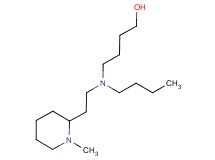 4-{butyl[2-(1-methyl-2-piperidinyl)ethyl]amino}-1-butanol bis(trifluoroacetate) (salt)
