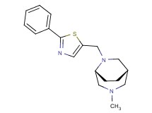 (1S*,5R*)-3-methyl-6-[(2-phenyl-1,3-thiazol-5-yl)methyl]-3,6-diazabicyclo[3.2.2]nonane